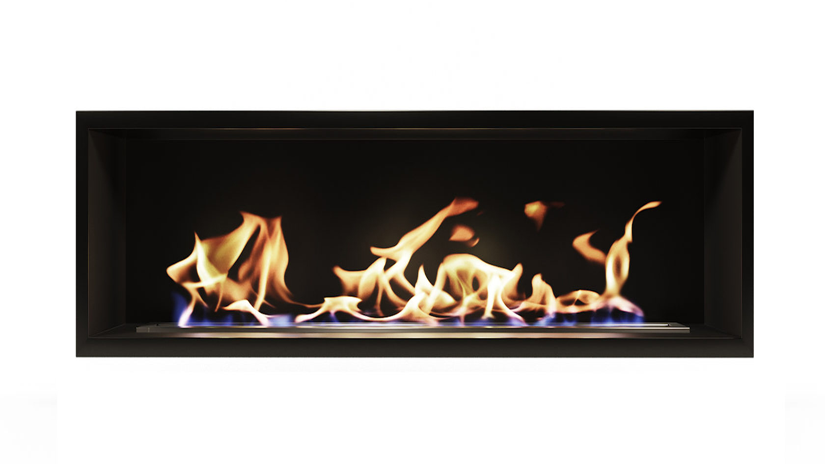 Биокамин "Русский огонь" Гефест 1460 встраиваемый с декоративным стеклом (стемалитом) по цене 47 900 руб.