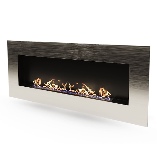 Биокамин "Русский огонь" Хай-тек 1300V встраиваемый с защитным и декоративным стеклом