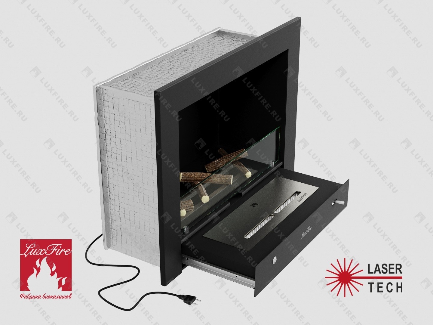 Портальный полуавтоматический биокамин Lux Fire "Фаер Бокс 4 - 25.5" Портальный полуавтоматический биокамин Lux Fire "Фаер Бокс 4 - 25.5"
