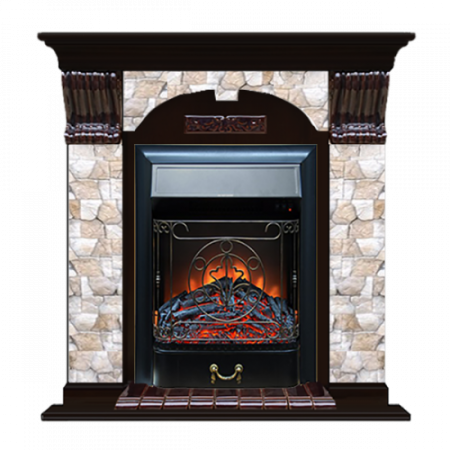 Арочный Арбат (венге)+Majestic Black