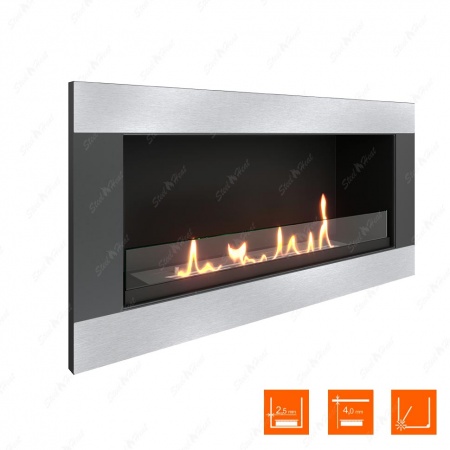 Биокамин SteelHeat ONE-H 800 стекло по цене 37 600 руб.