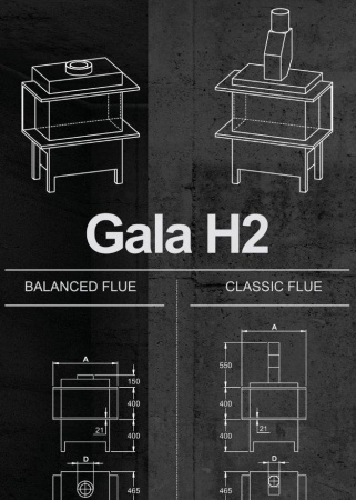 
Газовая топка Vero Design GA 3 H2