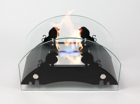 Настольный биокамин Lux Fire "Царский мост" M Чёрный по цене 13 305 руб.