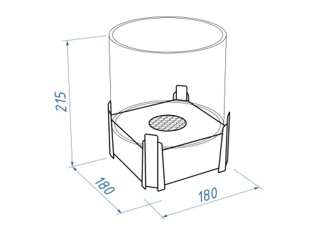 Настольный биокамин Lux Fire Зодиак "Скорпион" Чёрный по цене 15 000 руб.