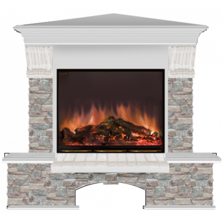 Бостон Грот цветной угловой (беленый дуб)+Arte 23 Бостон Грот цветной угловой (беленый дуб)+Arte 23