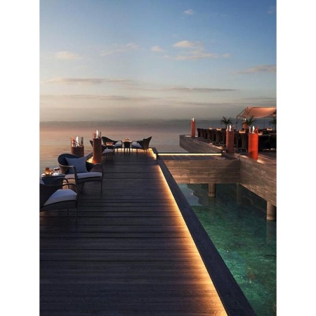 Механический напольный биокамин Decoflame Dubai Round по цене 177 000 руб.